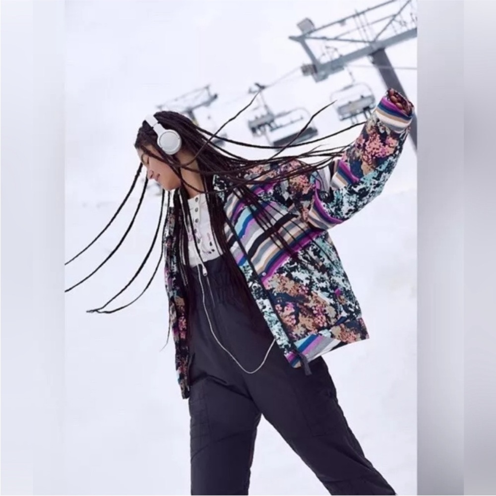 Free People FP Movement Bunny Slope Printed Puffer